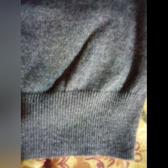 Croft & Barrow Signature Classics Pullover Argyle Sleeveless Sweater Men LT Gray - Picture 4 of 9